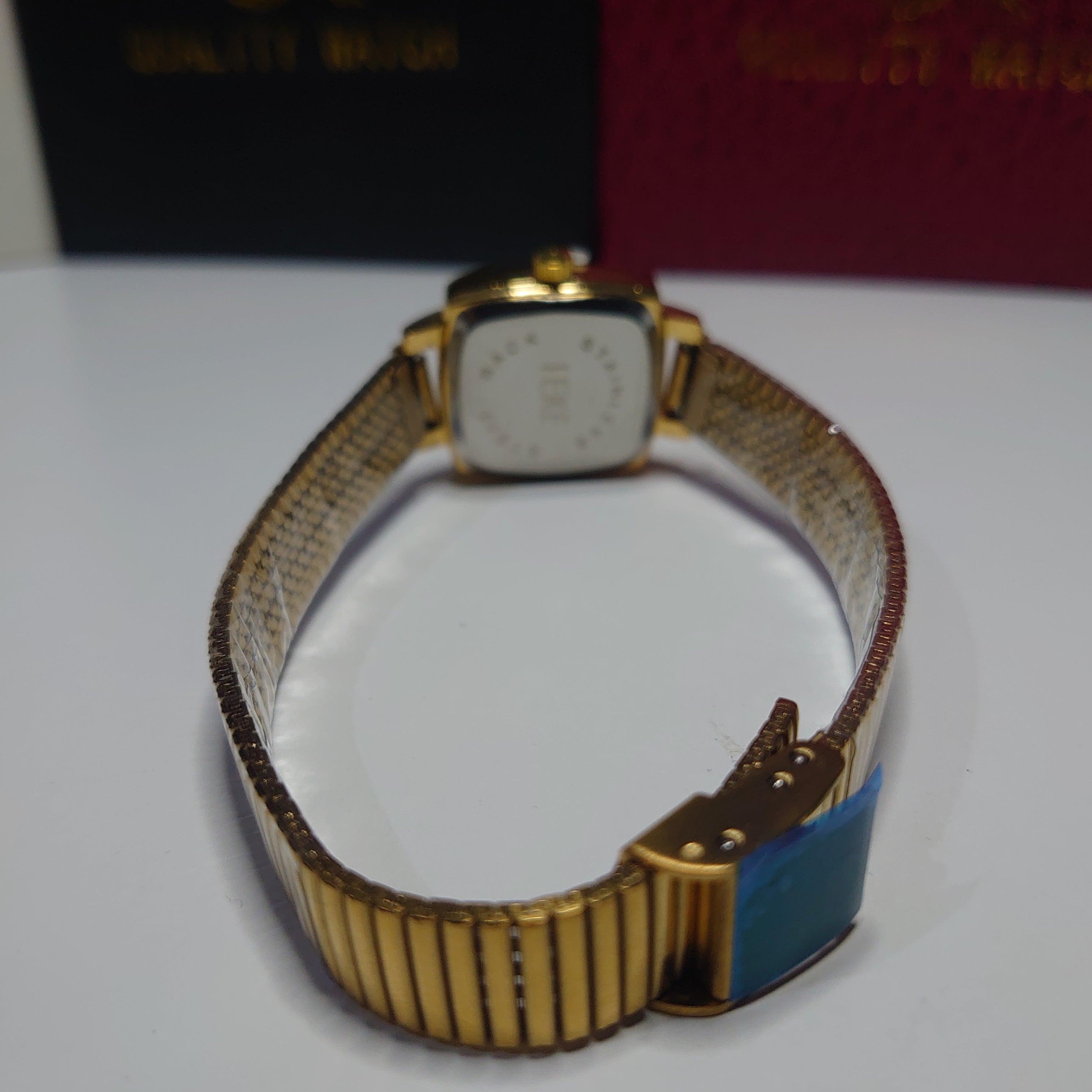 IEKE Square Quartz Gold Watch