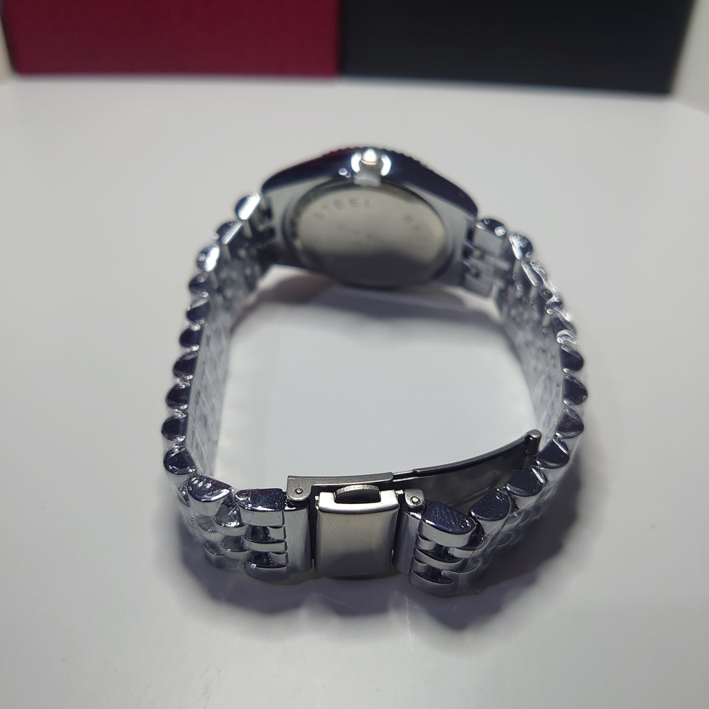 Rolex Datejust Silver Diamond